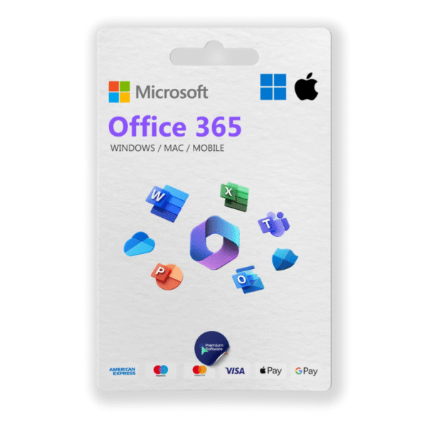 Microsoft Office 365 - 5 Devices Account + 100GB Cloud Storage
