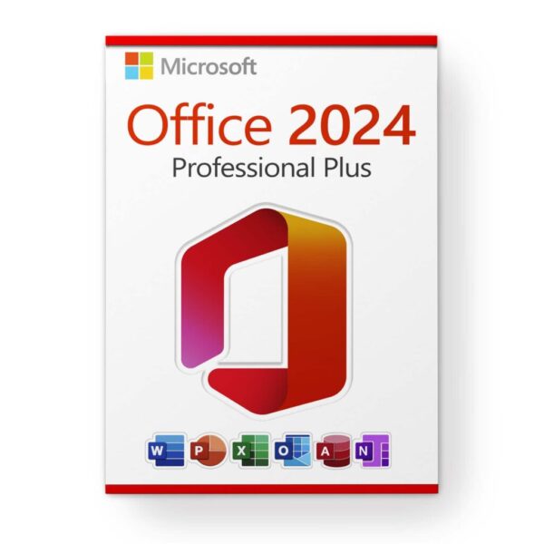 Microsoft Office 2024 Professional Plus – Lifetime License for Windows 10/11