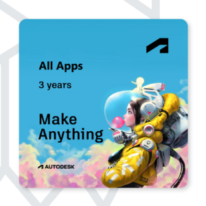 Autodesk All Apps 3 Years Subscription software bundle